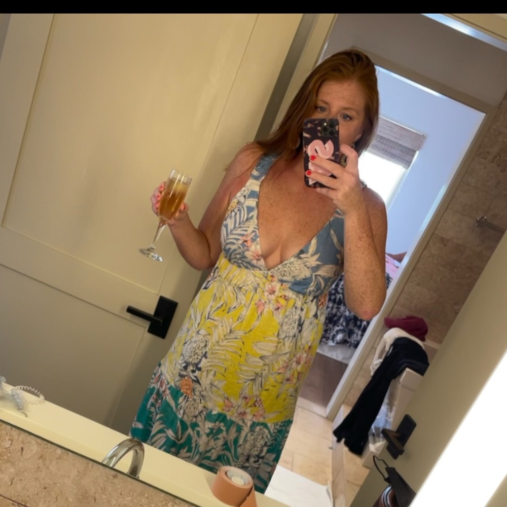 Tropical Maxi Dress